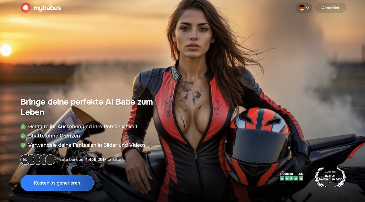 Test der Plattform MyBabes AI