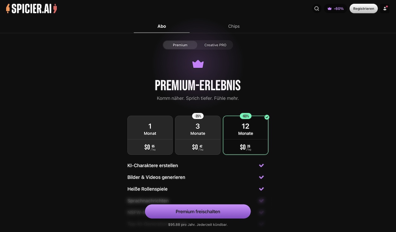spicier ai erfahrungen zu preisen und premium abos spicier ai erfahrungen zu preisen und premium abos